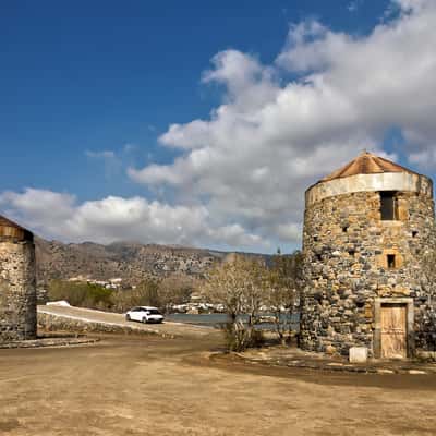 Poros Elounda Windmills, Greece