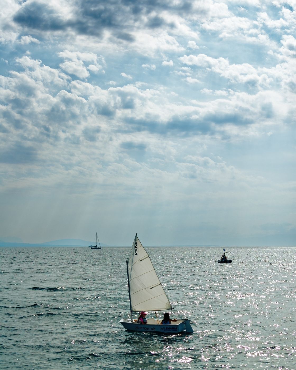 Port of Pully, Lake Geneva, Canton of Vaud, Switzerland