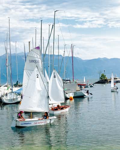 Port of Pully, Lake Geneva, Canton of Vaud