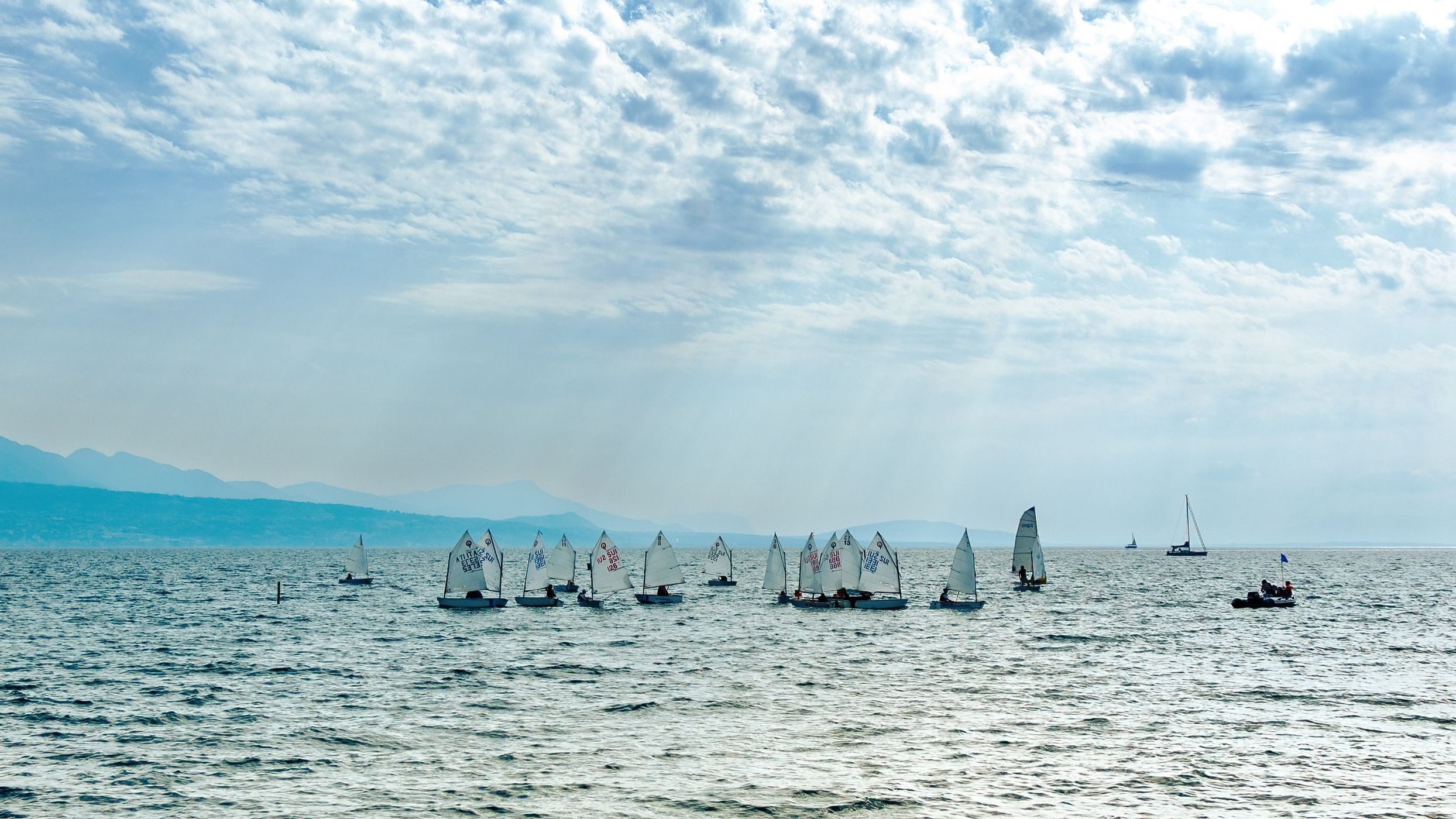 Port of Pully, Lake Geneva, Canton of Vaud, Switzerland