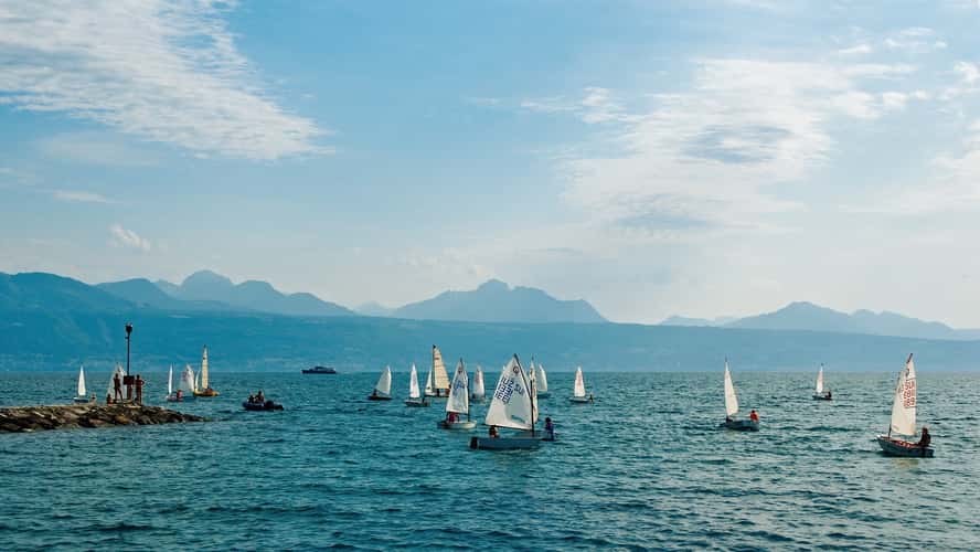 Port of Pully, Lake Geneva, Canton of Vaud