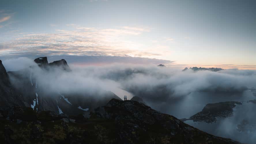 Reinebringen, Upper Ridge