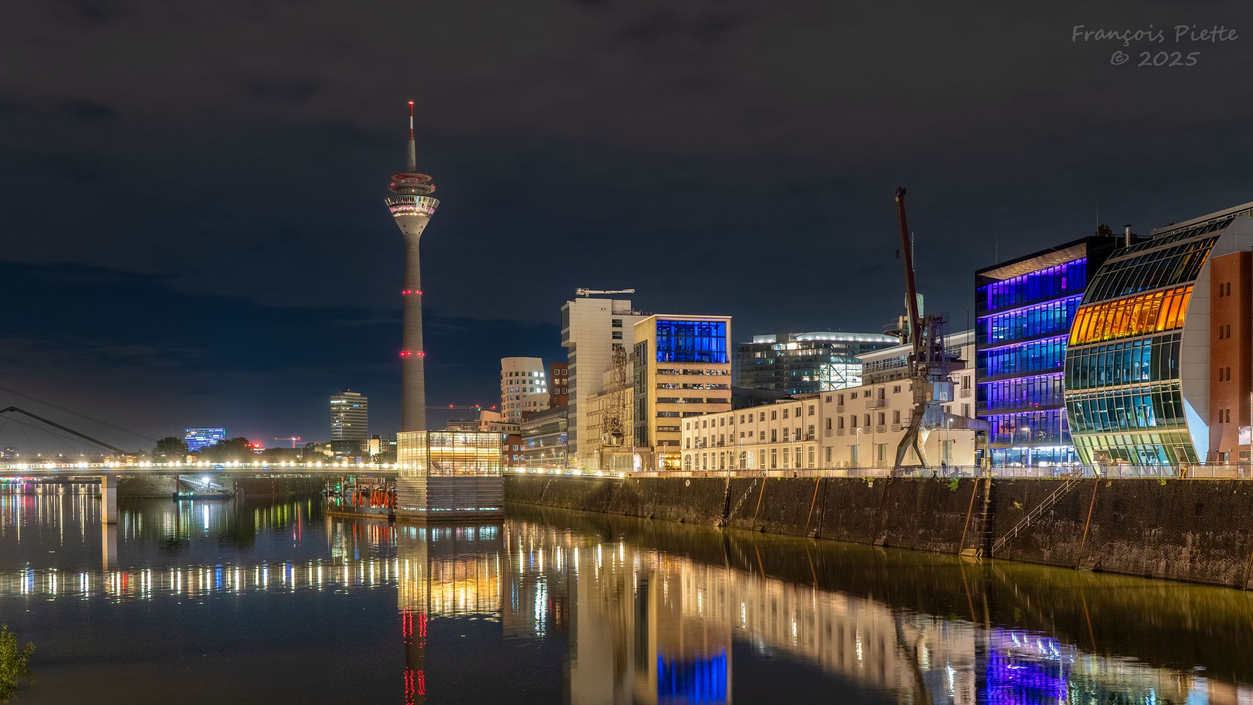 Rhine Tower, Düsseldorf, Germany