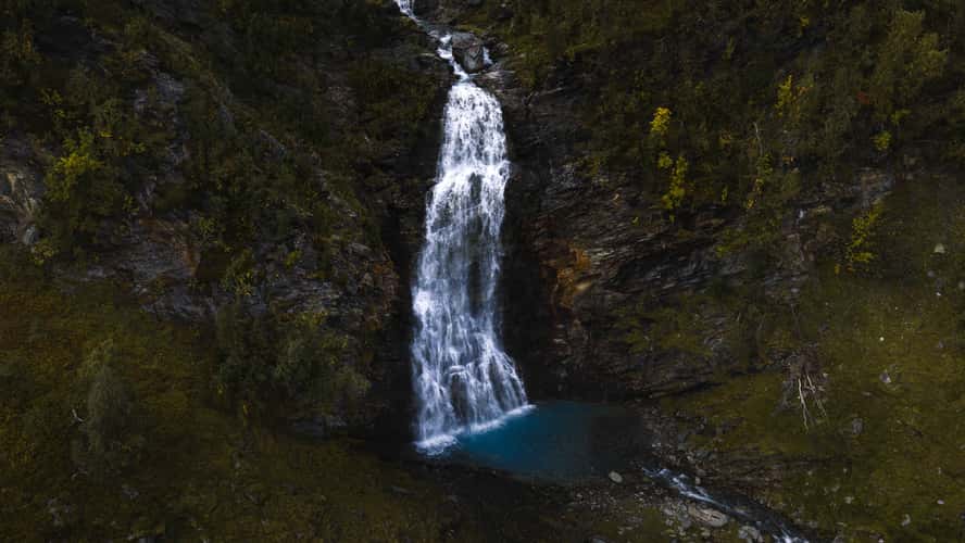 Rottenvikfossen Close Up