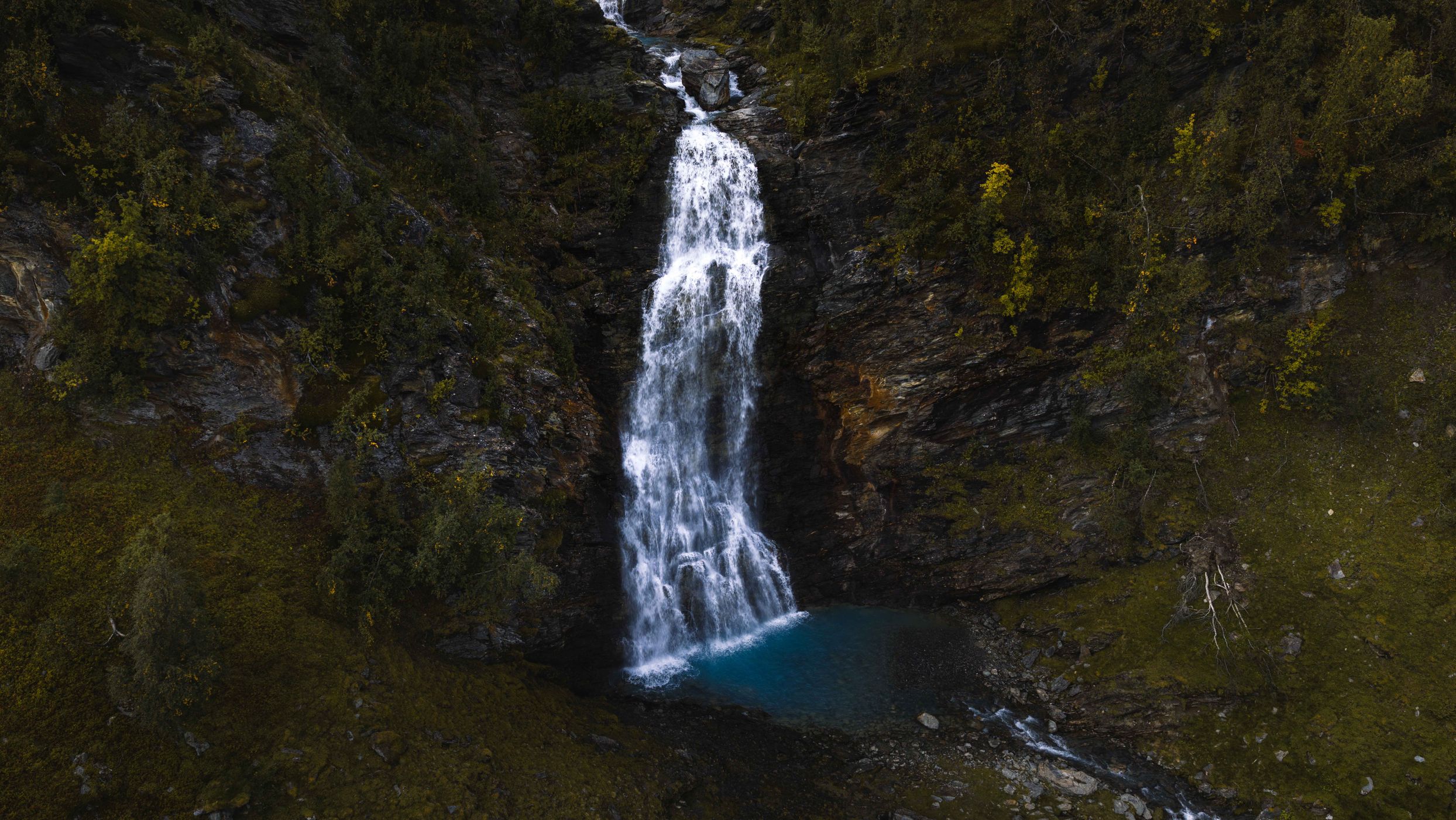 Rottenvikfossen Close Up, Norway