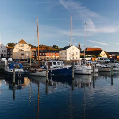 Rudkøbing sailboat harbor, Denmark, Denmark