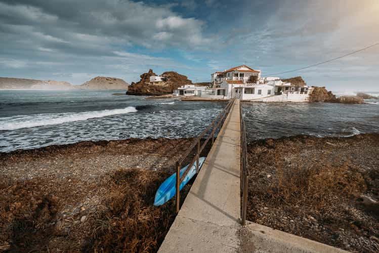 Sa Mesquida House on the rocks