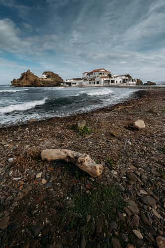 Sa Mesquida House on the rocks