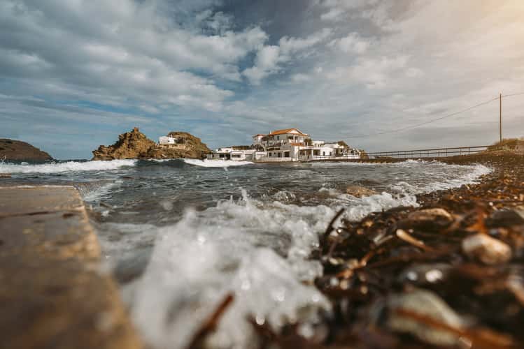 Sa Mesquida House on the rocks