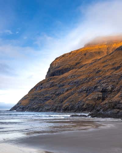 Saksun's Black Sand Beach