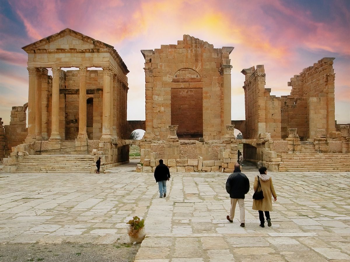 Sbeitla, Tuniaia, Tunisia