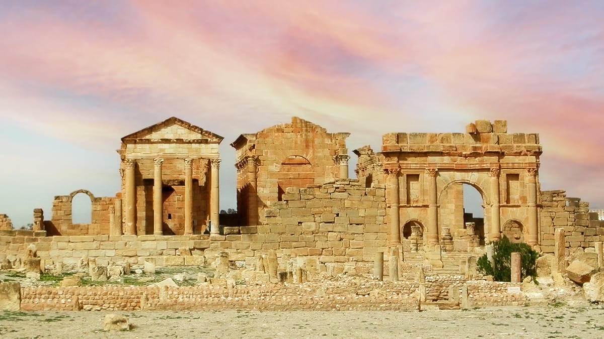 Sbeitla, Tuniaia, Tunisia