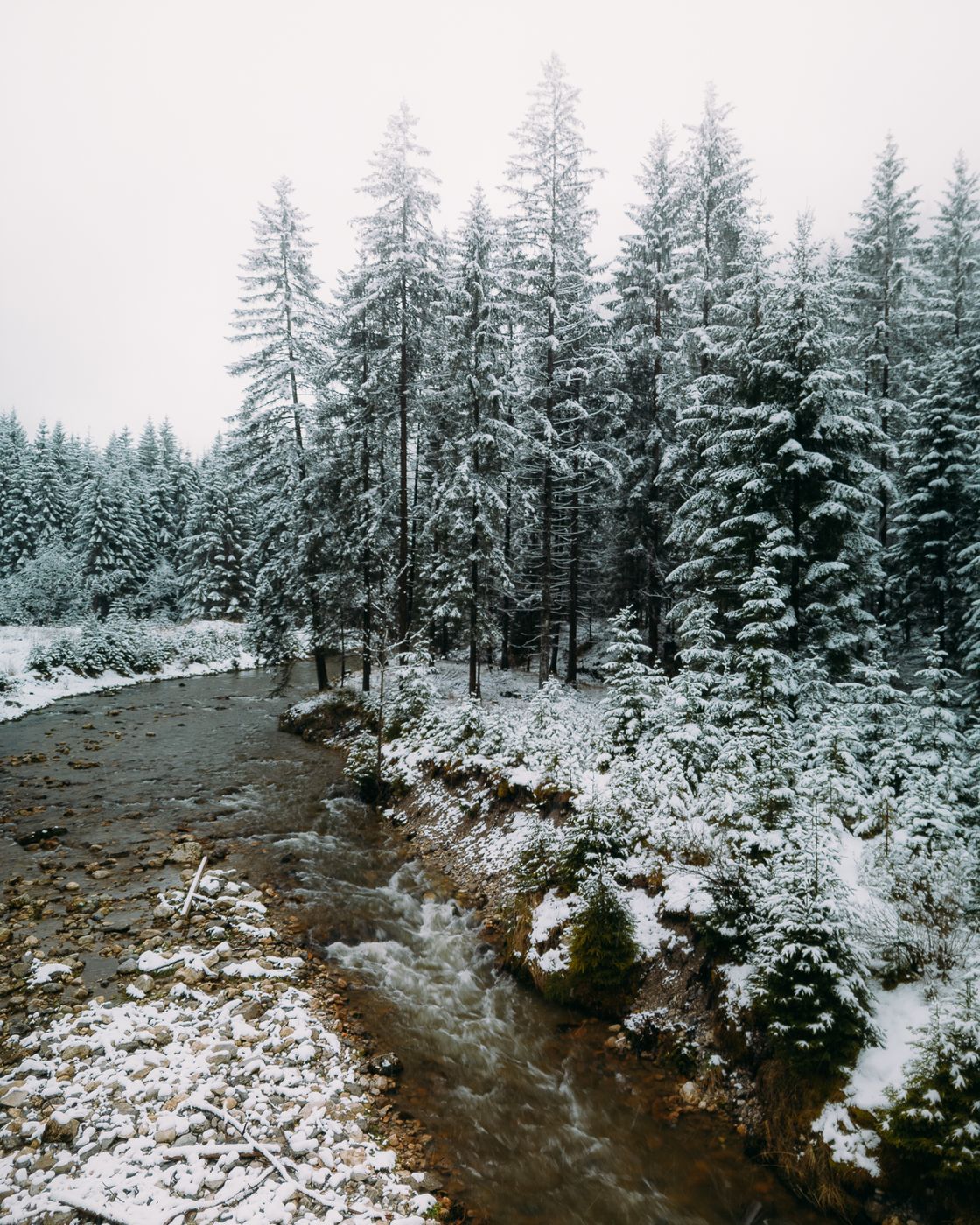 Schanz River (Drone), Austria