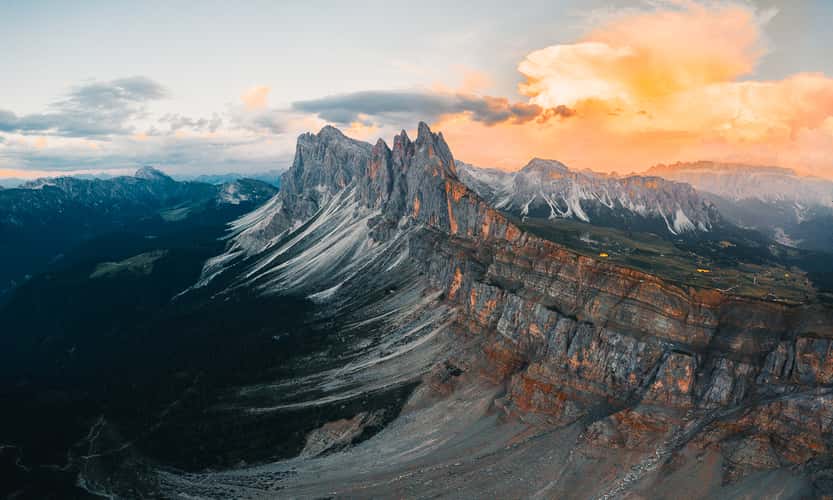 Seceda Ridge Line