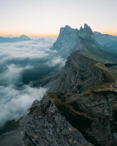Seceda Ridge Line