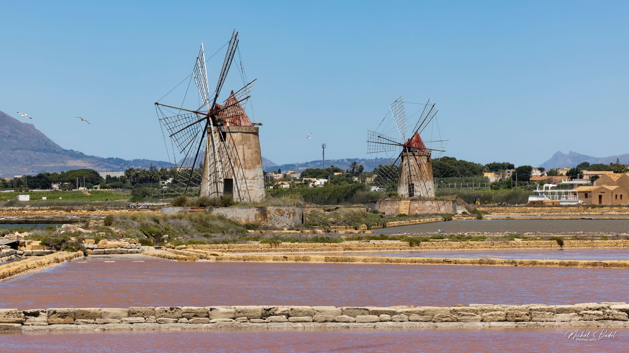 Sicilian Windmills, Italy