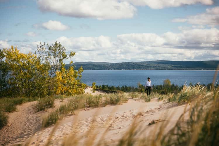 Sleeping Bear Point Trail, Lake Michigan