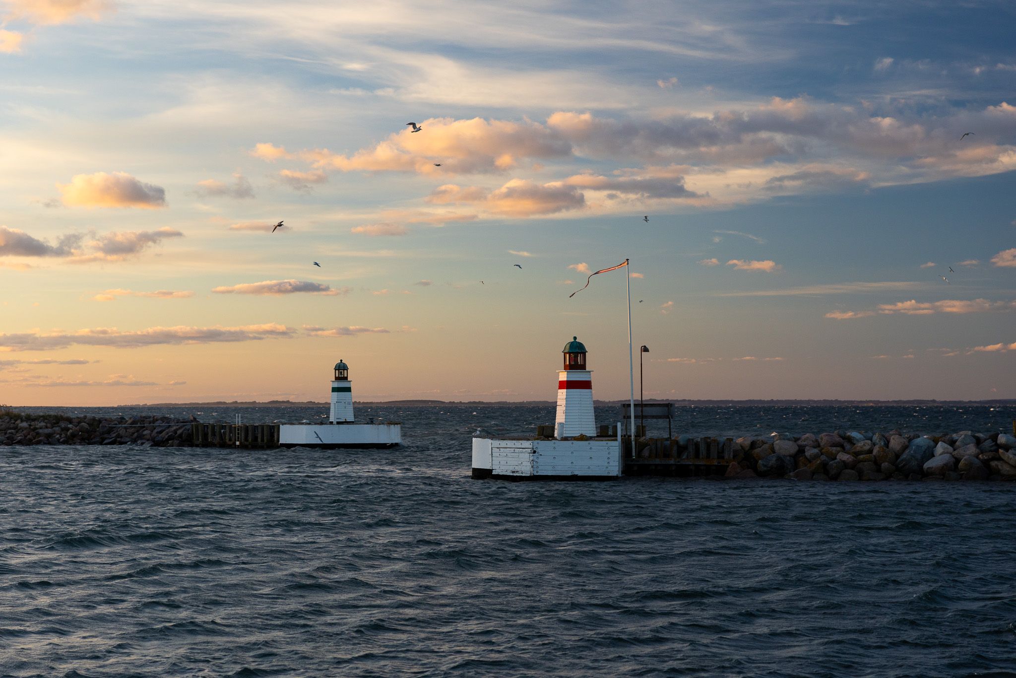 Søby Harbor, Aerø, Denmark, Denmark
