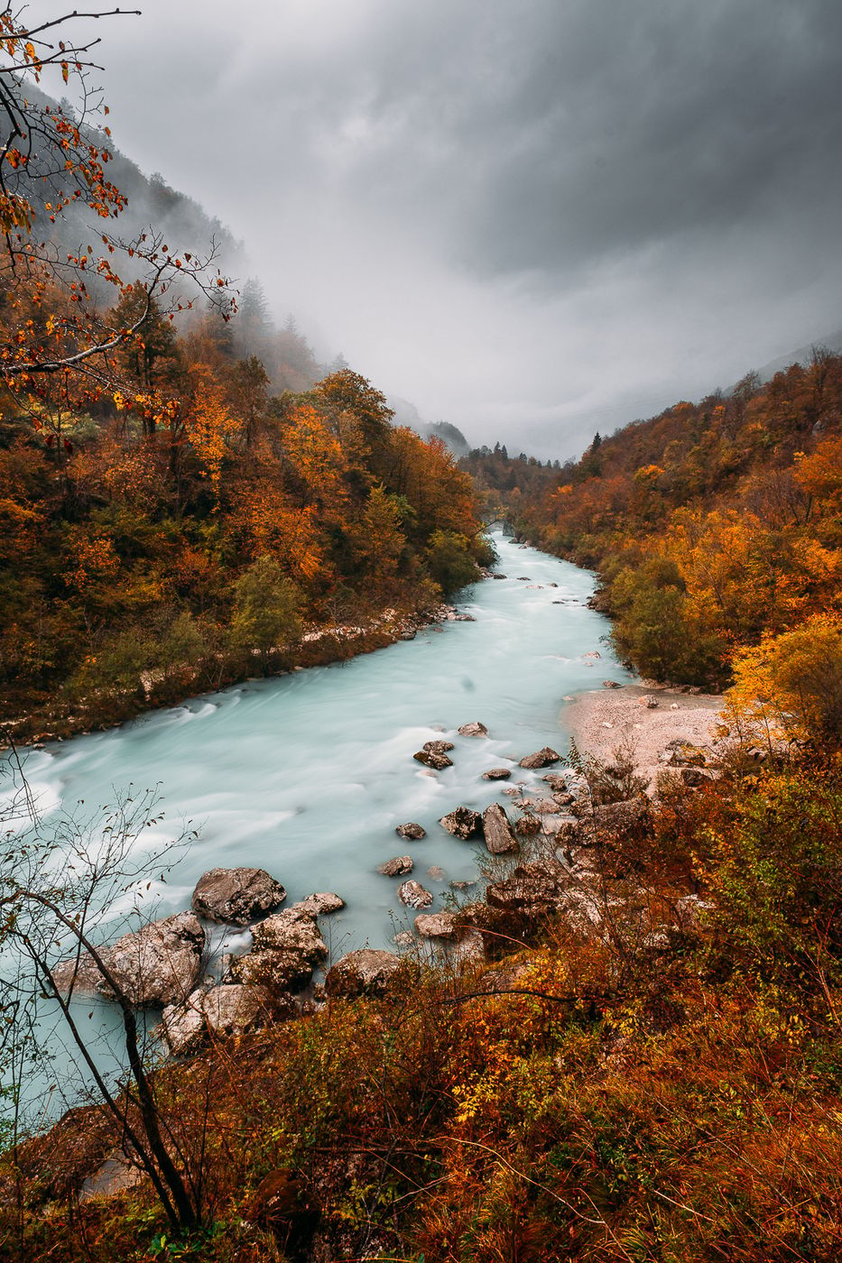 Soča River Viewpoint, Slovenia