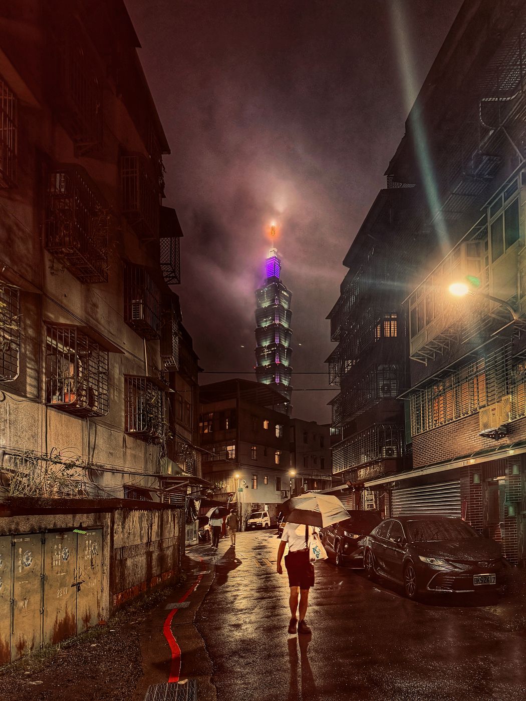 Street View of 101 Tower, Taiwan