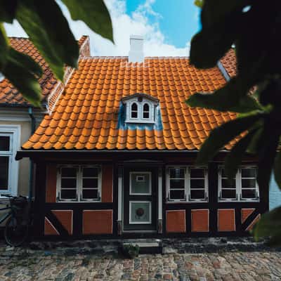 Streets of Ærøskøbing, Aerø, Denmark