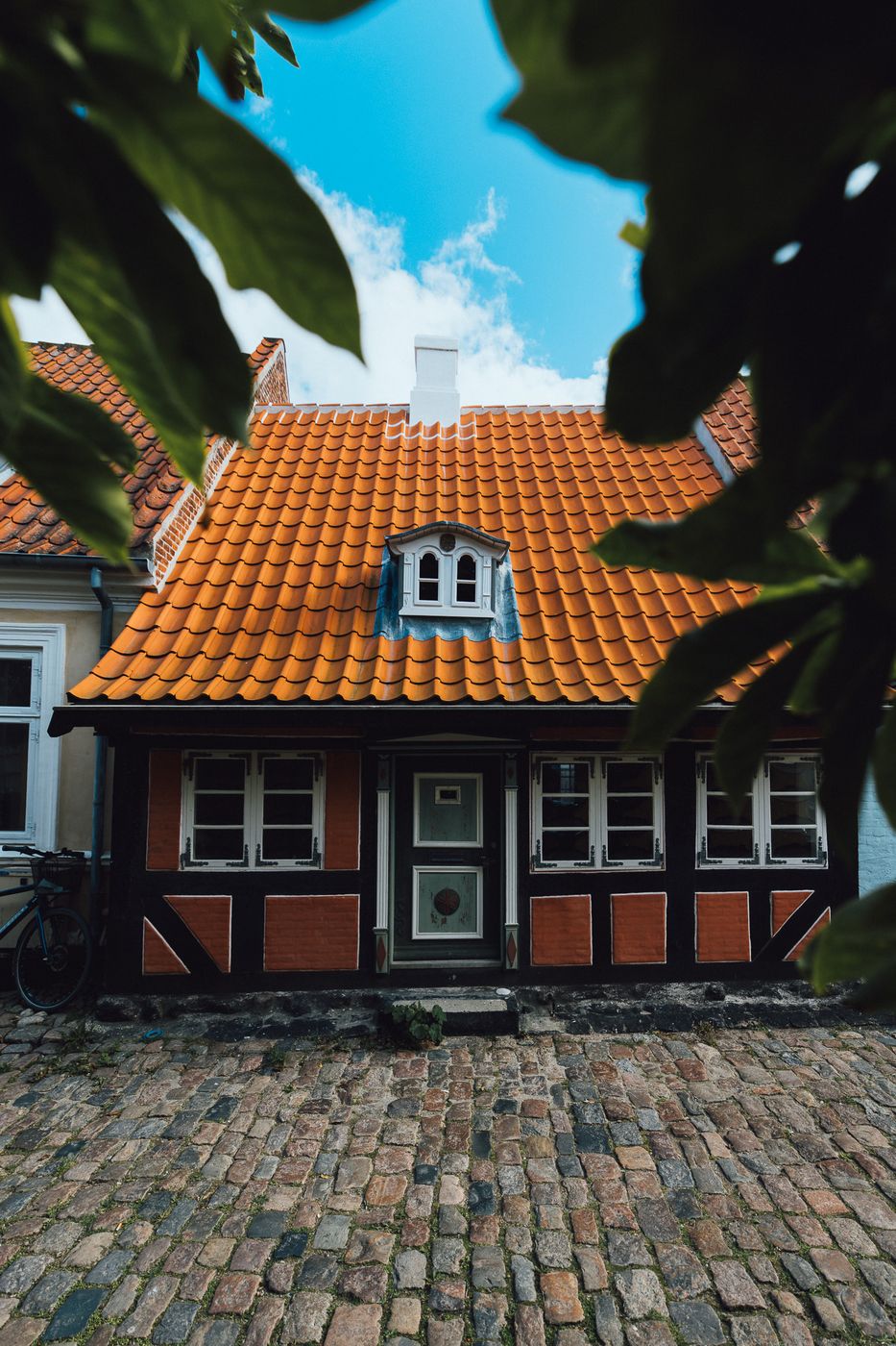 Streets of Ærøskøbing, Aerø, Denmark