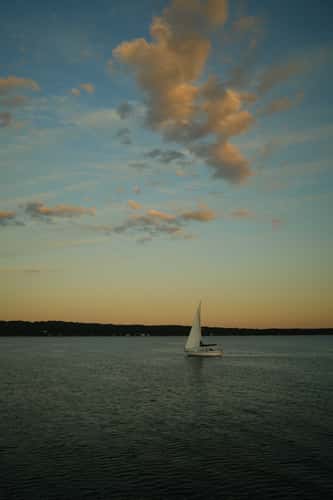Sunset Cruise, Lake Michigan