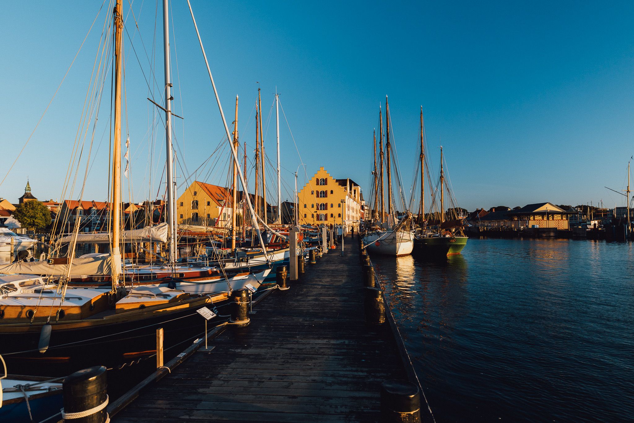 Svendborg sailboat harbor, Denmark, Denmark