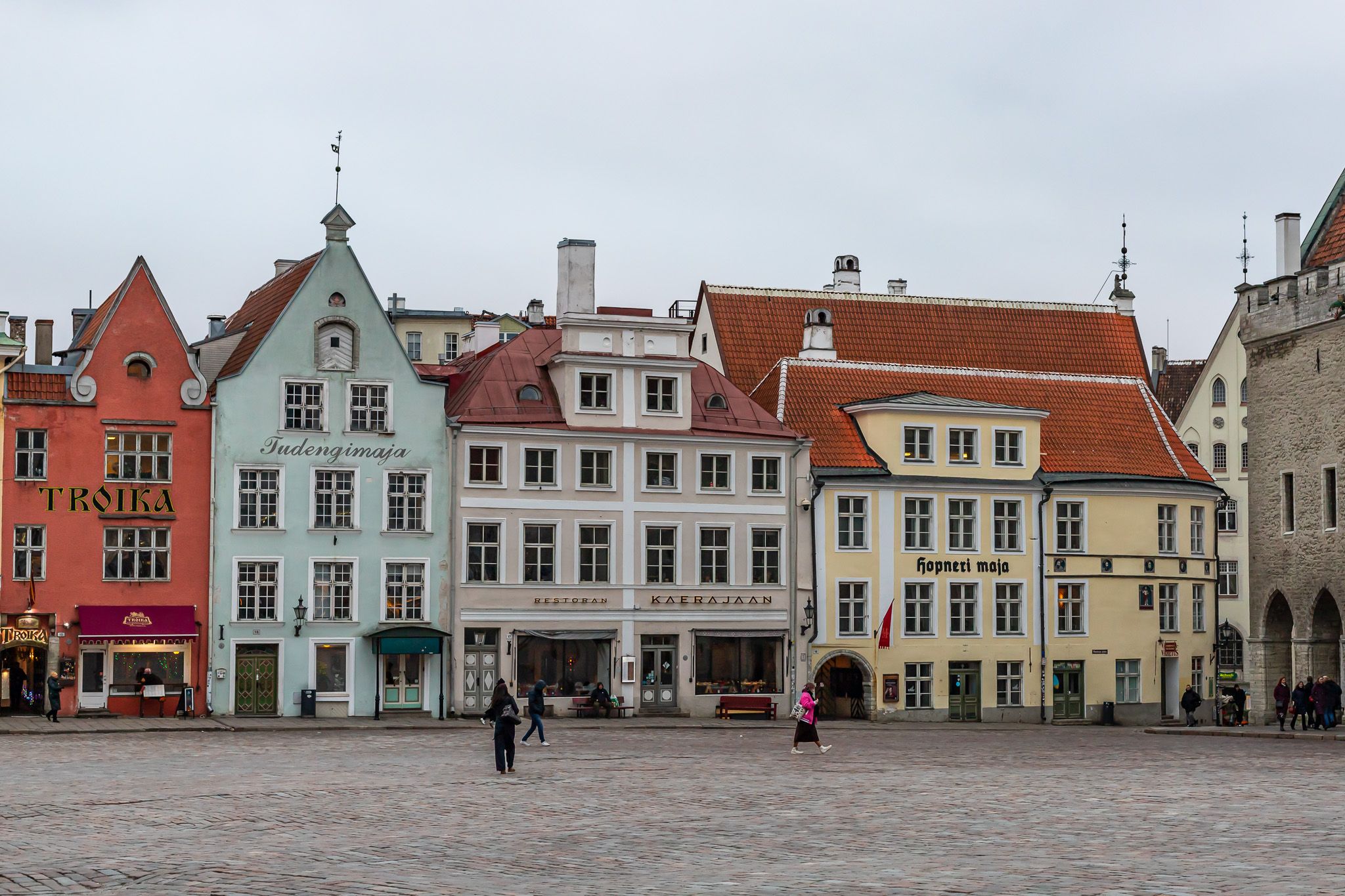 Tallinn Town Hall Square, Estonia