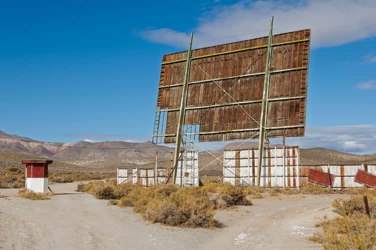 The old Sage Crest Drive-In Yerington