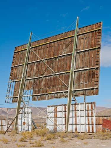 The old Sage Crest Drive-In Yerington