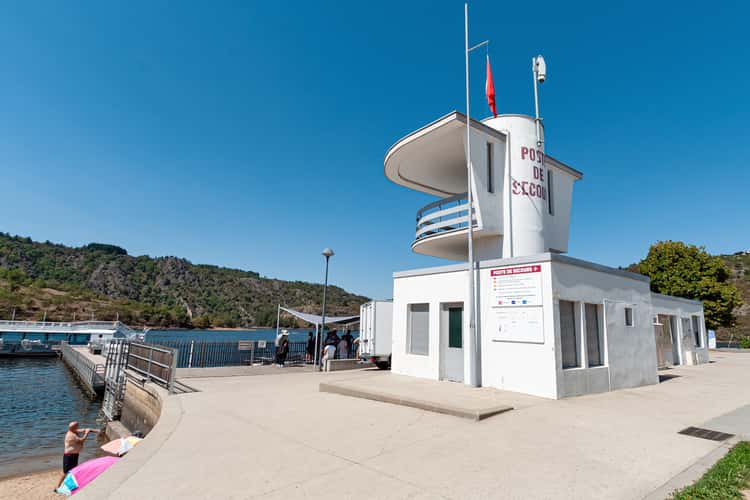 The port of Saint-Victor-sur-Loire