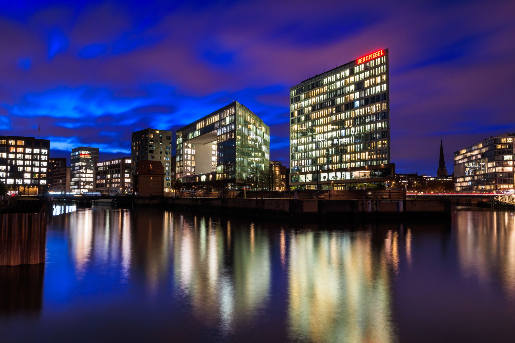 The Spiegel Building Ericusspitze, Hamburg, Germany