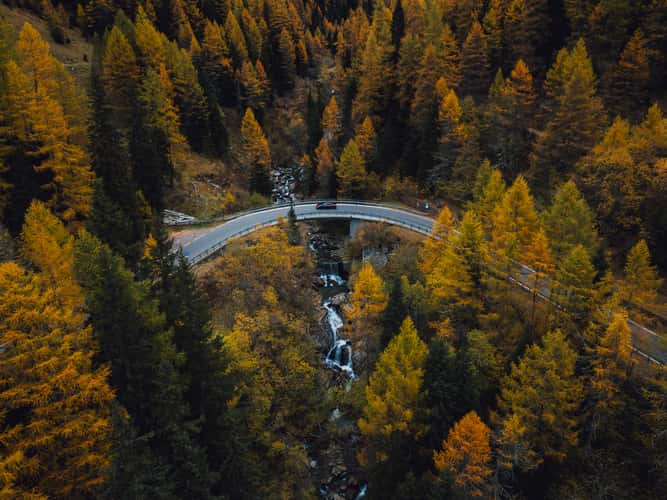 Timmelsjoch mountain road, Italy