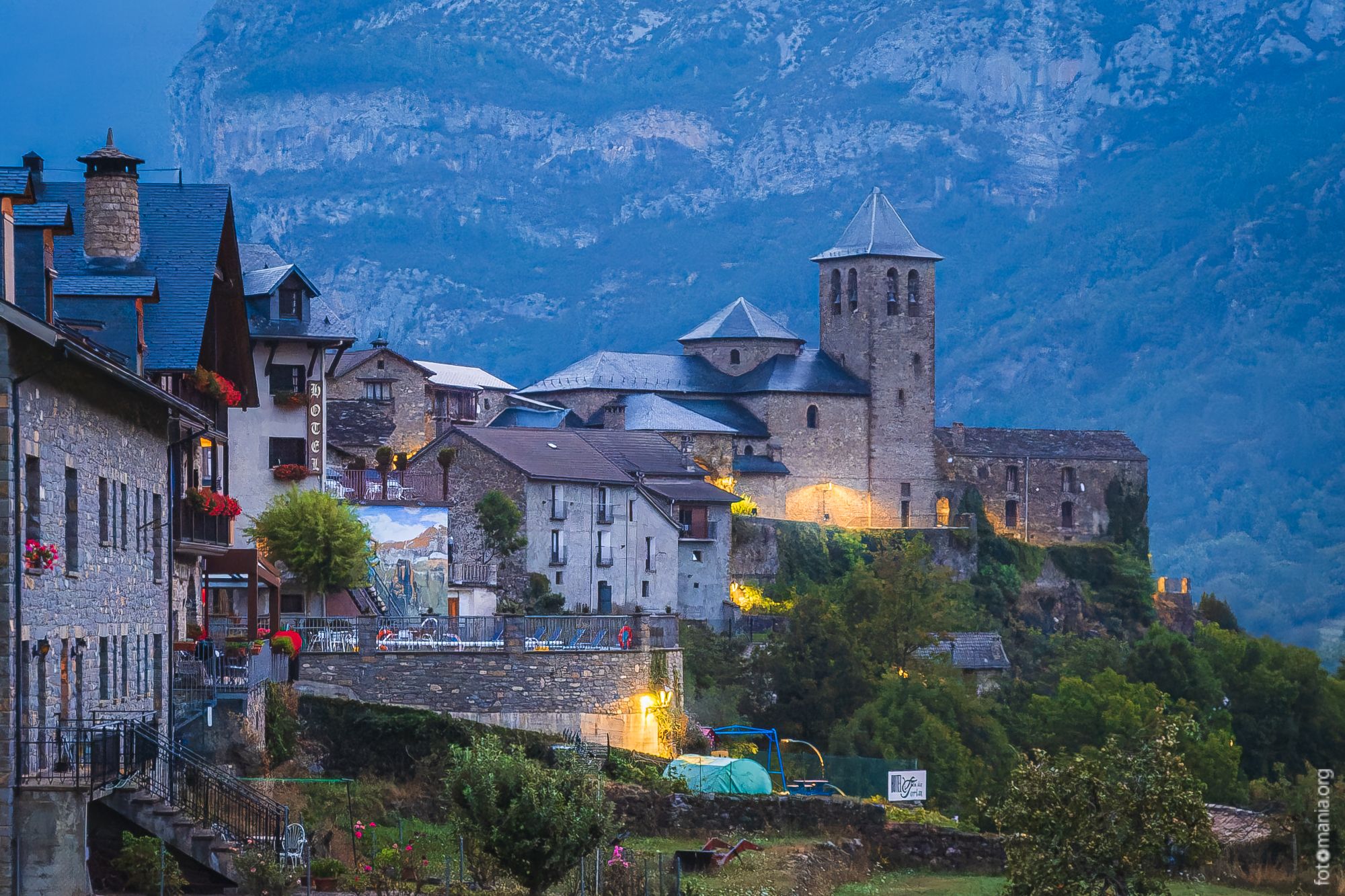 Torla-Ordesa town, Spain