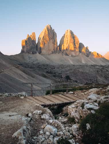 Tre Cime Bridge View