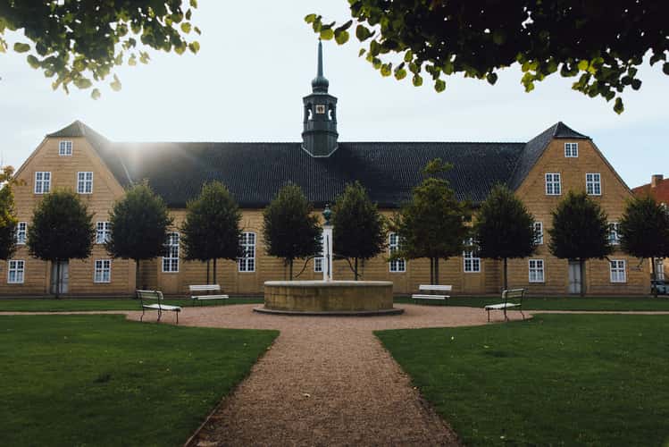 UNESCO city Christiansfeld, Denmark
