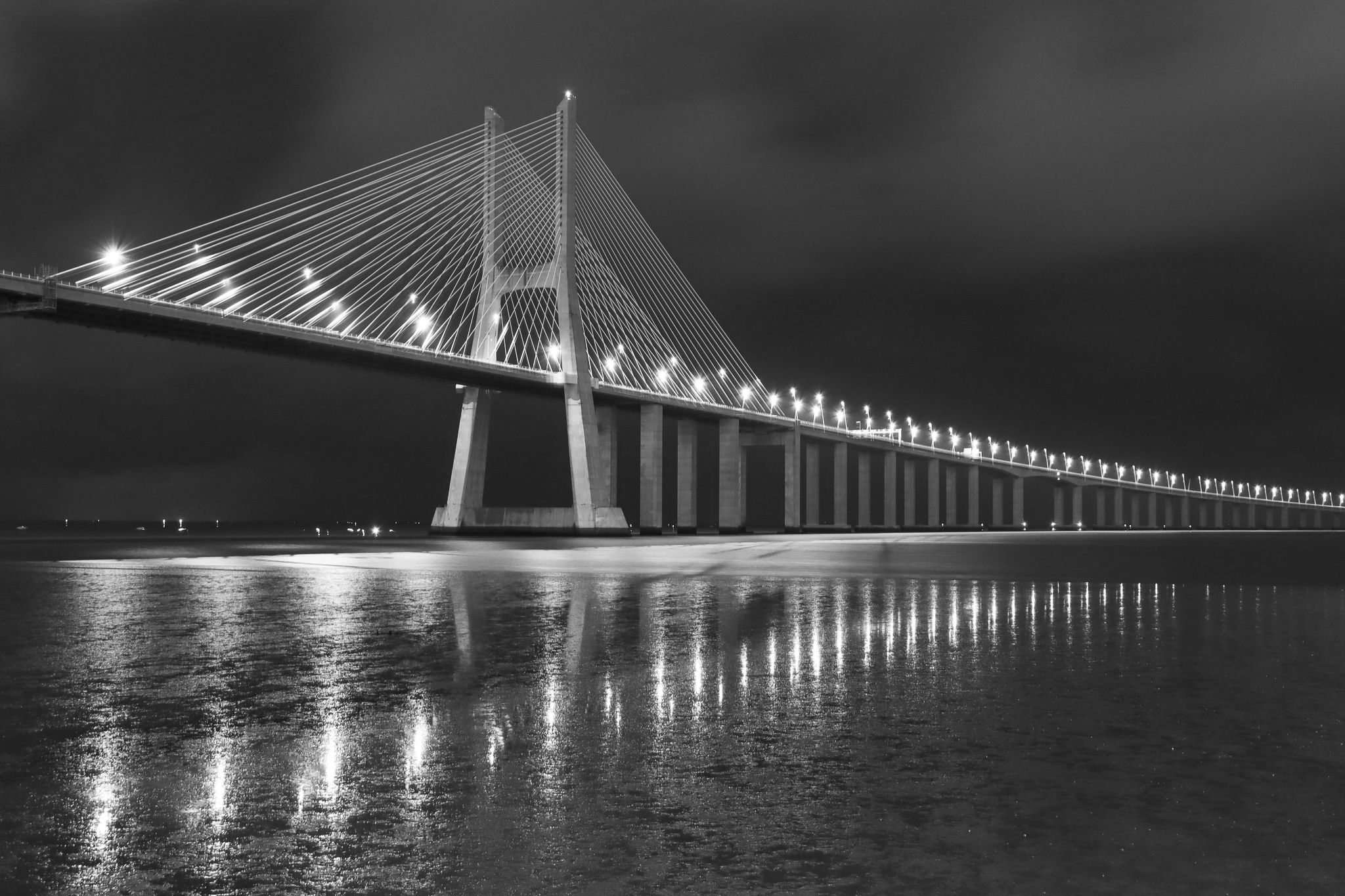 Vasco da Gama Bridge, Lisbon, Portugal