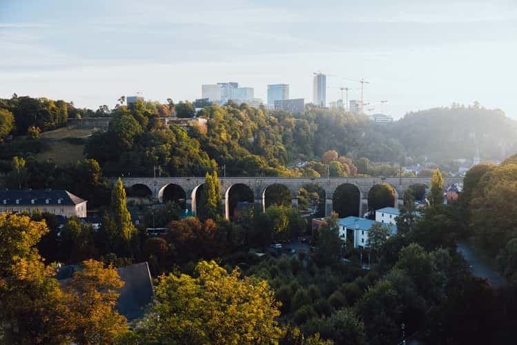 Viaduct in Luxembourg City