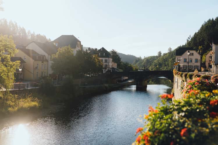 Vianden river, Luxembourg