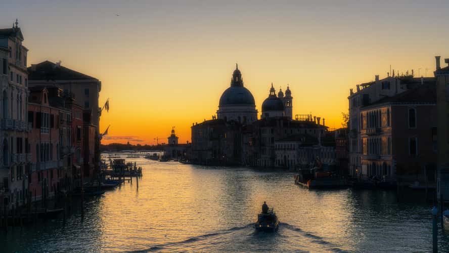 View from Ponte dell'Accademia, Venice