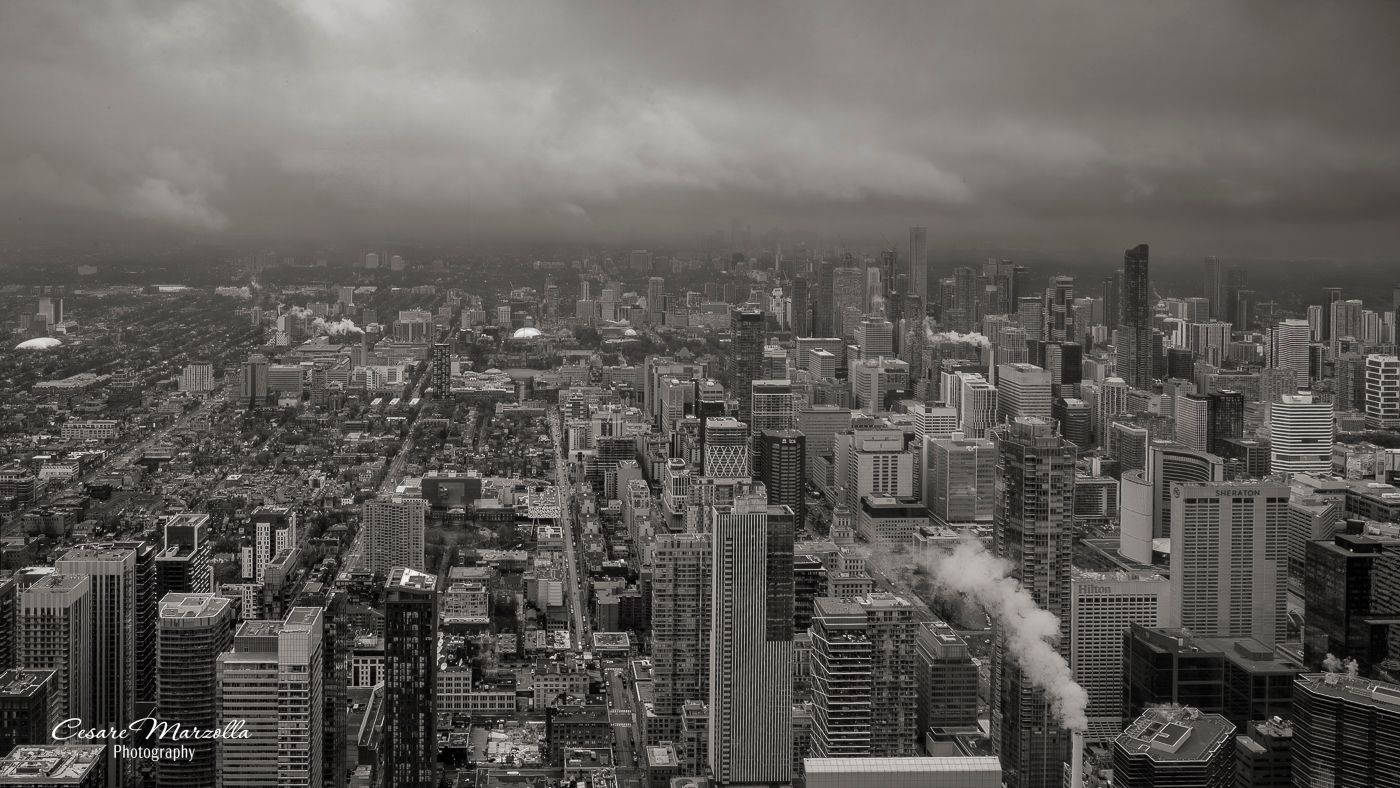 View from the CN Tower, Canada