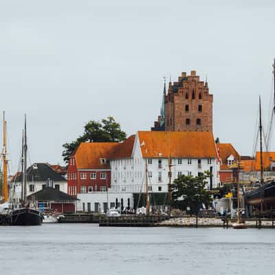 View of Gammelhavn, Middelfart, Denmark, Denmark