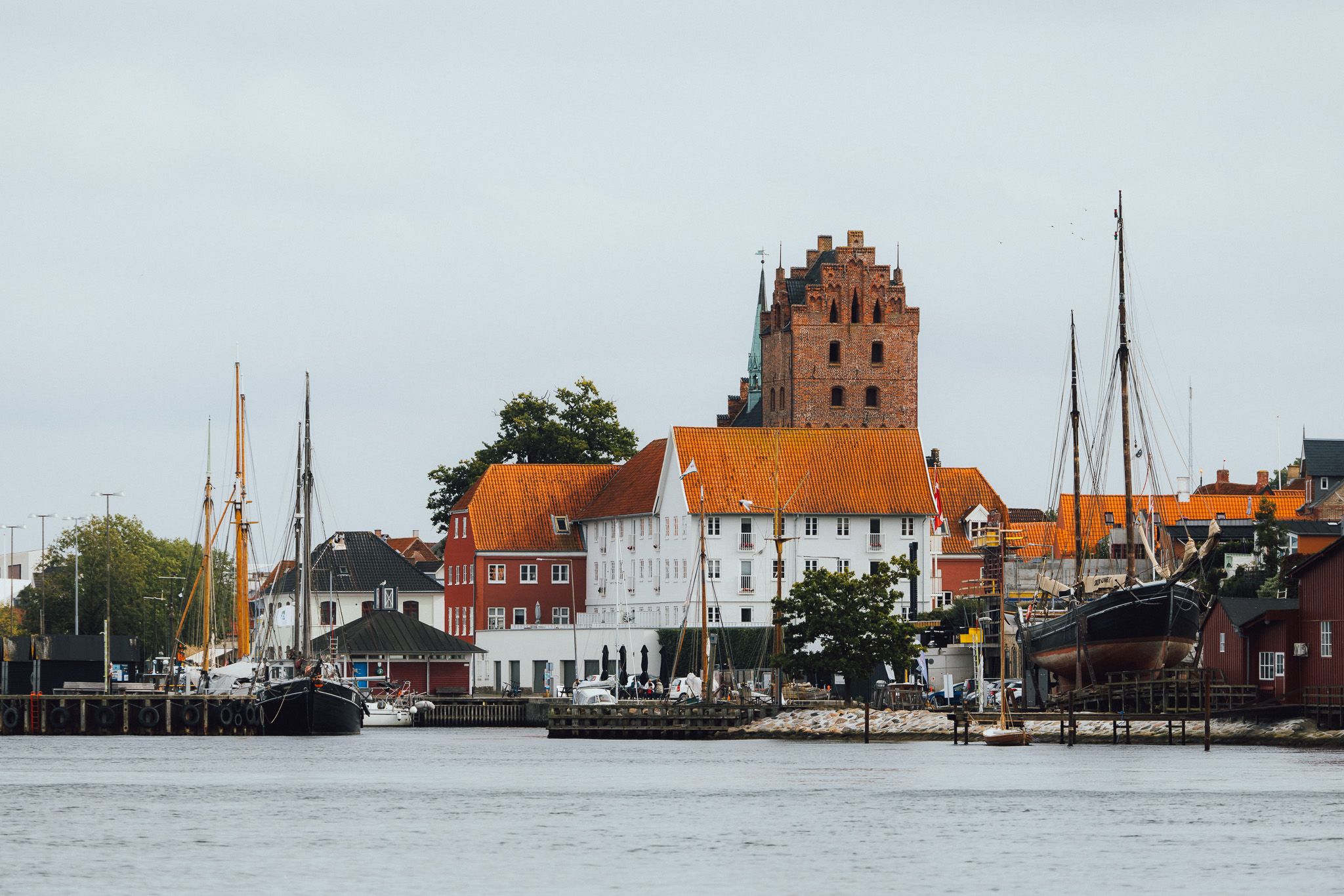 View of Gammelhavn, Middelfart, Denmark, Denmark