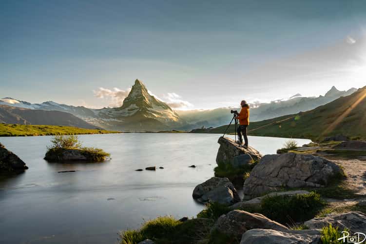 View to Matterhorn from Stelli Lake