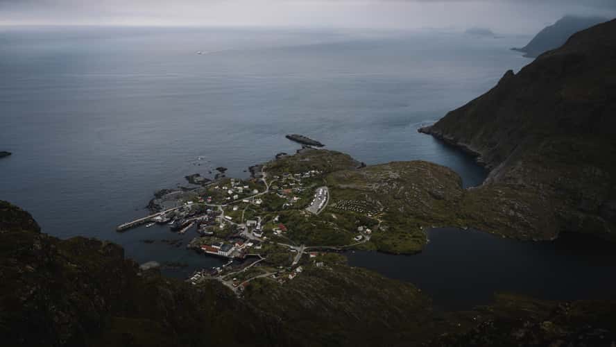View towards Å