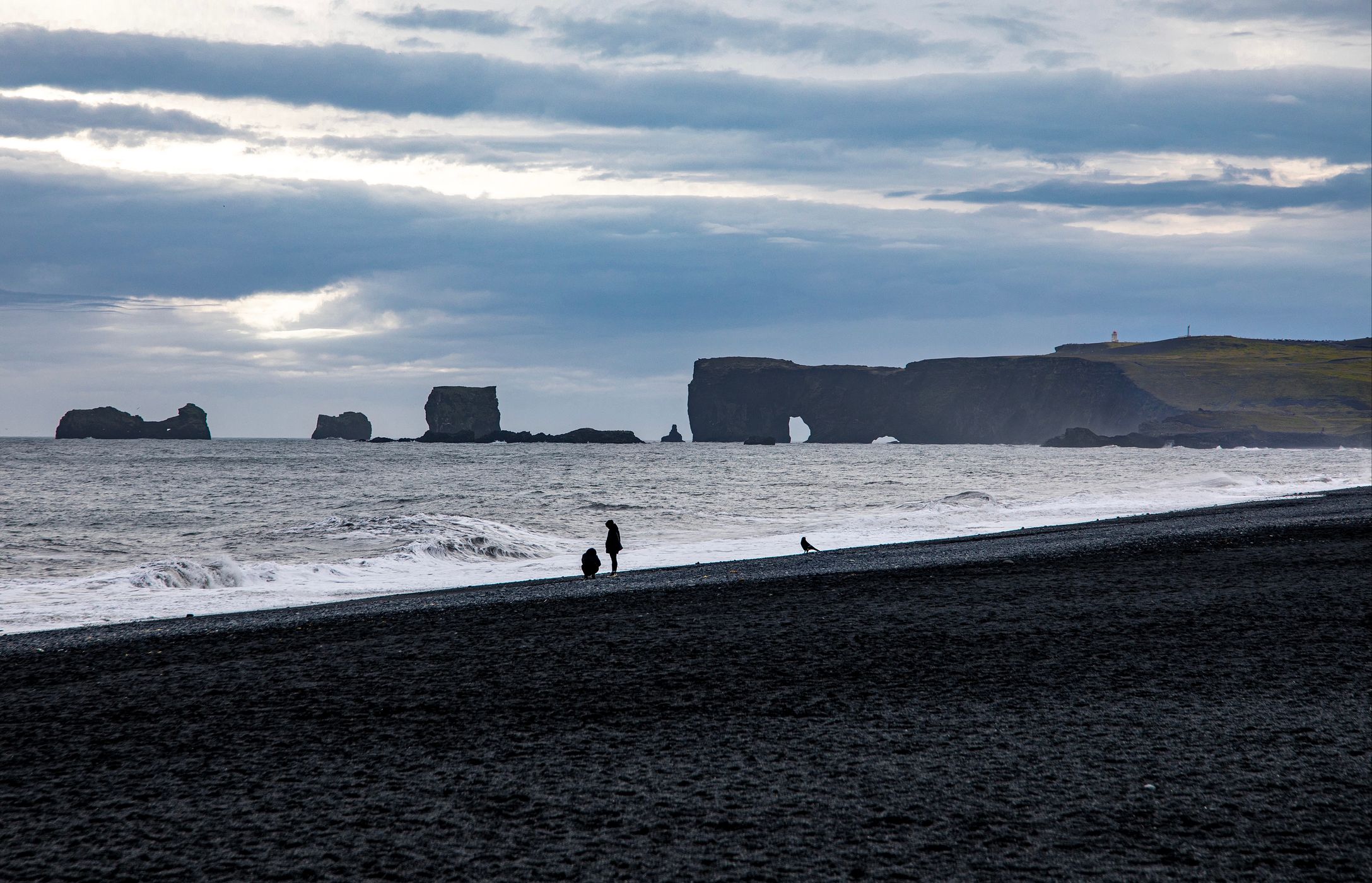 Vik black sand beach, Iceland