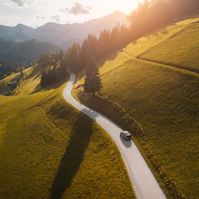 Zgornja Sorica Road 909 (Drone), Slovenia