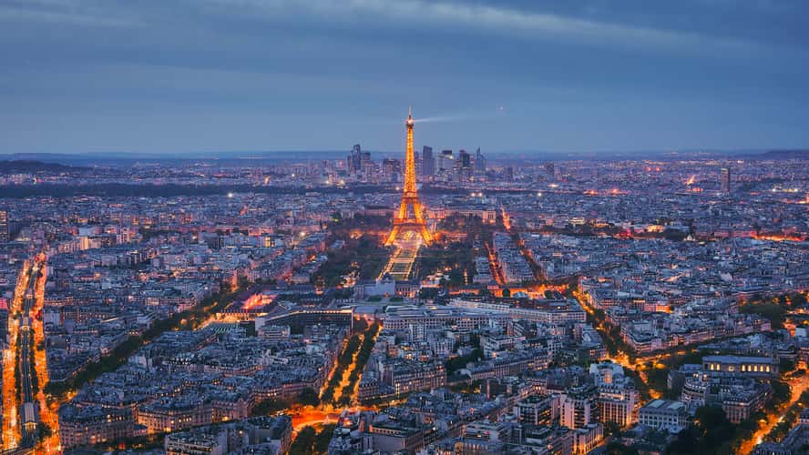 56th floor of Tour Montparnasse (indoors 1 floor below), Paris