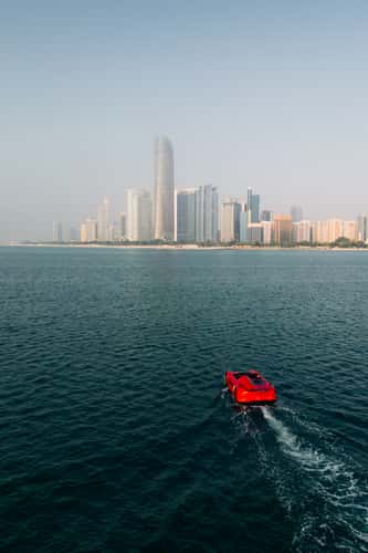 Abu Dhabi Skyline from the water
